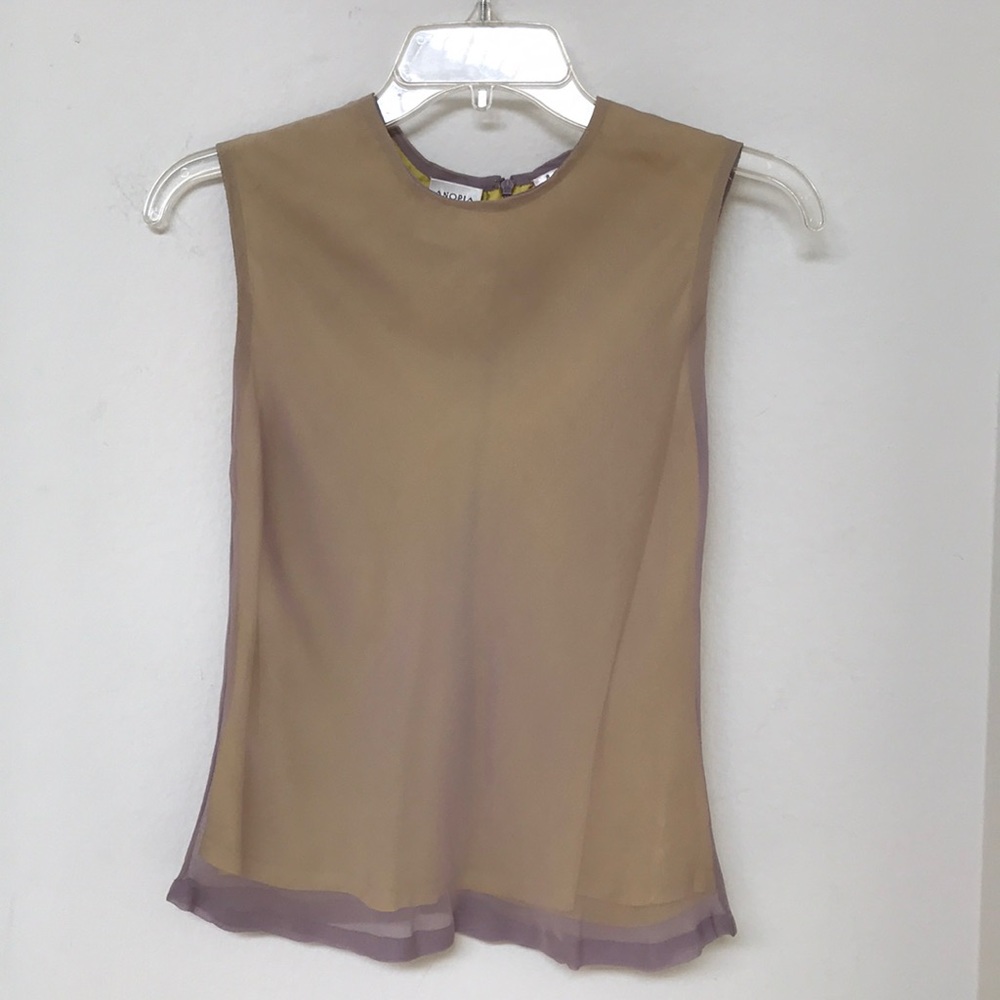 100% silk Anopia brand vintage tank